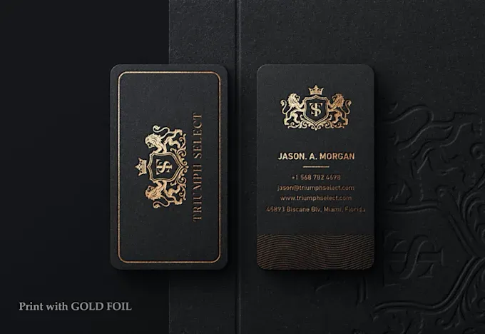Corporate business card design